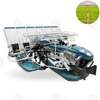 Transplanteur de riz à grande vitesse à 8 rangs, utilisation agricole, type à monter, machine à planter le riz avec nouveau moteur et moteur pour usage domestique