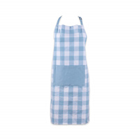 Tablier de cuisine sans manches en coton pour adulte, tissu tissé, lavable en machine, doux, écologique, avec poches et bretelles réglables CN SHN