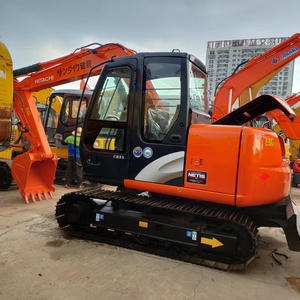 <b>Used</b> Good Running <b>Machine</b> Hitachi ZX70 Excavator High Performance Original Japan Zaxis 70 Digger Low Hours Isuzu Engine - Product Image 2