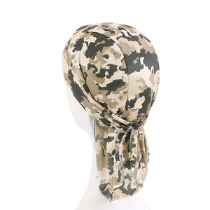 <span class=keywords><strong>Gorro</strong></span> de <span class=keywords><strong>Pirata</strong></span> Elástico de Camuflaje, Pañuelo para la Cabeza para Hombre y <span class=keywords><strong>Mujer</strong></span>, <span class=keywords><strong>Gorro</strong></span> de Hip Hop, Baile Urbano, Cinta para la Cabeza, Durag Transpirable - Product Image 5