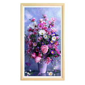 Wooden Frame Digital Photo LCD Display 21.5-65 Inches <b>Wall</b> Mounted Anti-Glare Eye <b>Screen</b> Digital Signagel - Product Image 1