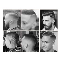 Tondeuses à cheveux professionnelles pour hommes - Kit de coupe de cheveux Tondeuses à cheveux pour hommes