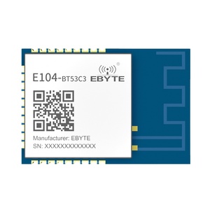 โมดูลบลูทูธ Ebyte E104-BT53C3 SMD BT5.2 ใช้ชิป IC ดั้งเดิมจาก Silicon Labs รุ่น EFR32BG22 บลูทูธ 2.4g GFSK โมดูลไร้สาย - Product Image 1