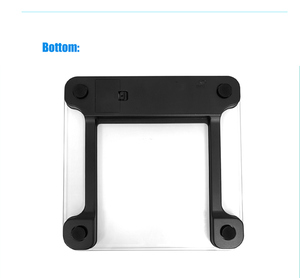 שקילה בומי חכם בקנה מידה דיגיטלי אלחוטי קטן משקל הגוף אלקטרוני גודל חדר אמבטיה דיגיטלי - Product Image 3