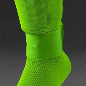 1 pares Flexible económico de gancho y bucle de fútbol Shin guardia correas elástico ajustable deportes venda - Product Image 5