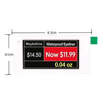 LEEKA ESL - Etiquetas Electrónicas de Estante Completas en 4 Colores (BWRY) de 1.54 a 7.5 Pulgadas, Actualización Inalámbrica, Etiqueta Digital Inteligente ESL