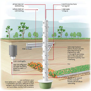 TSP-L9-36P-EU แอโรโปนิกส์สำหรับ | ระบบการทำฟาร์มแนวตั้งพร้อมปั๊มสมุนไพรใบไม้และผลไม้ใช้งานง่าย - Product Image 6