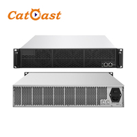 Modulador IP a Analógico de 32-64 Canales, 2U Rack, NTSC/PAL, Gestión Web, Entrada 1GE para Salida, Cabezal CATV Metálico