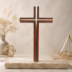 Croci sospese cattoliche in <span class=keywords><strong>legno</strong></span> per la decorazione della parete - Product Image 1