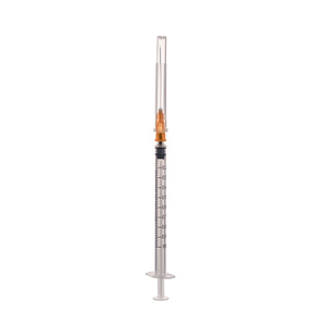 กระบอกฉีดยาพลาสติกแบบไฮโปเดอร์มิก 3 มล. ลูเออร์ล็อค 24G 0.55x25 มม. แบบอัตโนมัติ สำหรับใช้ในห้องปฏิบัติการ - Product Image 4