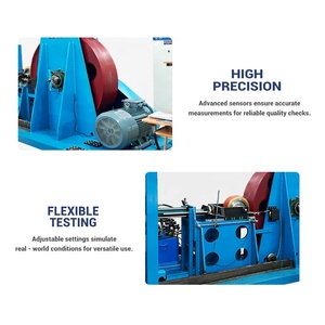 Nhà máy trực tiếp 10 tấn Heavy - Duty Polyurethane bánh xe thử nghiệm máy OEM lốp & bánh xe tải Radial cuộc sống Thiết bị kiểm tra - Product Image 5