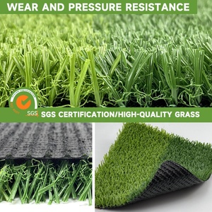 30 mét không infill bóng đá tổng hợp cỏ trực tiếp nhà sản xuất <span class=keywords><strong>fibrillated</strong></span> cỏ nhân tạo - Product Image 4