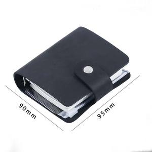 Diario settimanale del taccuino in vera pelle A9 libro con pagine 120 Mini raccoglitore con maniche in vacchetta - Product Image 6