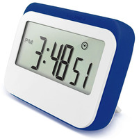 Minuteur de cuisine rectangulaire programmable à 3 alarmes en forme de bonhomme de neige J&R German Wholesale, en plastique, magnétique, fabriqué en Chine