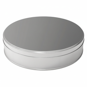 Boîte à biscuits ronde Kontensan modèle L860, origine Turquie, diamètre 215 mm x hauteur 50 mm, capacité 1,5 litre - Product Image 2