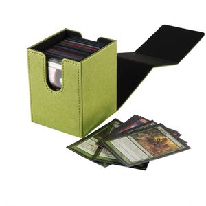 Boîte de rangement pour cartes de jeu FX Custom Card Deck Box Yugioh Trading Card en cuir PU - Product Image 6