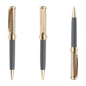 Bolígrafo de Metal de Alta Calidad con Punta de Bola Dorada, Bolígrafos de la Marca Navy, Bolígrafos de Metal de Buena Calidad con Logotipo Personalizado - Product Image 2