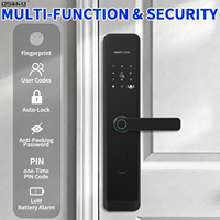 Serrure de porte de jante intelligente Wifi numérique automatique Cerraduras Electronica avec Tuya APP TTLOCK serrure de porte étanche à empreintes digitales