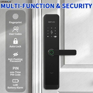 Cerraduras Electronica digitale automatico Wifi intelligente cerchio serratura con Tuya APP TTLOCK impermeabile impronta digitale serratura porta - Product Image 4