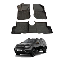 Tapis de sol automobile toutes saisons antidérapants en TPE 3D de 3,5 mm d'épaisseur, marque RUOBING, vente en gros, ensemble complet pour Renault DUSTER