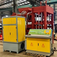 Machine de fabrication de blocs de ciment emboîtables à haute pression hydraulique Zhongke pour travaux de construction