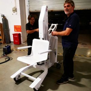 Elevador de <span class=keywords><strong>Piscina</strong></span> Seguro para Personas con Discapacidad, <span class=keywords><strong>Silla</strong></span> Flotante para Ayudar a Usuarios de Sillas de Ruedas a Entrar y Salir de la <span class=keywords><strong>Piscina</strong></span> Fácilmente - Product Image 3