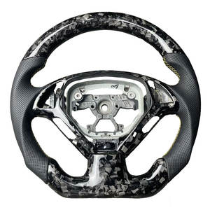 Volante Deportivo de Fibra de Carbono y Cuero para <span class=keywords><strong>Infiniti</strong></span> G37s G25 G37 <span class=keywords><strong>G35</strong></span> Coupé 2009-2013 - Product Image 5