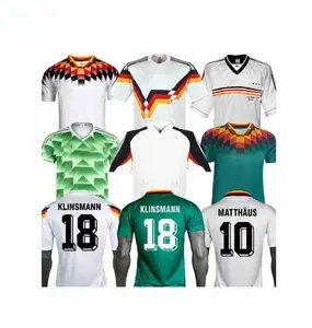 1990 1998 1988 1996 Germy Retro Littbarski BALLACK Fußballtrikot KLINSMANN 2006 2014 Trikots KALKBRENNER 1996 2004 Matthaus