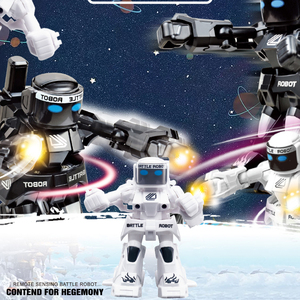 Robot Mini Boxing <span class=keywords><strong>Toy</strong></span> Battle Robot Điều Khiển Từ Xa Robot Boxing Với Hiệu Ứng Ánh Sáng Và Âm Thanh Tuyệt Vời Cho Hai Người Chơi - Product Image 3