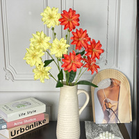 Künstliche Lilienblume Seiden-Blumenarrangement Realistische Handgefertigte Stielblumen für Hochzeit Heim-Dekoration