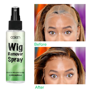 Luxfume OEM ODM 60ML Spray dissolvant de colle pour perruque en dentelle facile à nettoyer, sans résidus, pour perruque en dentelle frontale - Product Image 1