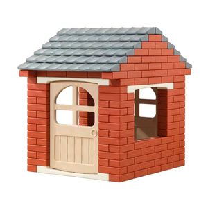Anaokulu çocuk büyük simülasyon kırmızı tuğla yapı taşları inşaat oyunu tuğla bir ev bricktoys oyuncaklar inşa etmek - Product Image 1