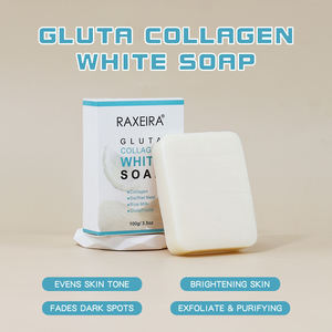 Savon pour le visage fait main blanchissant au <span class=keywords><strong>lait</strong></span> <span class=keywords><strong>de</strong></span> riz avec marque distributeur collagène biologique naturel glutathion Swiftlet - Product Image 2