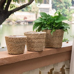 Offre Spéciale des herbiers jacinthe D'eau pot <span class=keywords><strong>De</strong></span> Fleur moule Pot Pot <span class=keywords><strong>De</strong></span> Fleur Moule Tissé Panier <span class=keywords><strong>Pour</strong></span> plantes - Product Image 4