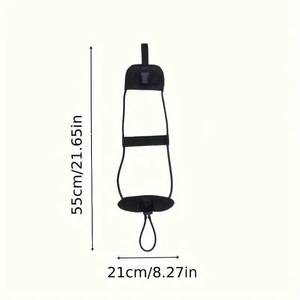 Luggage Securing <b>Straps</b> One Size Fits All Black Nylon Elastic Band For Travel <b>Suitcase</b> Bag Accessories - Product Image 4
