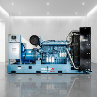 Groupe électrogène diesel 560 kW 50 Hz/60 Hz 1800 tr/min avec ATS et télécommande pour alimentation de secours extérieure