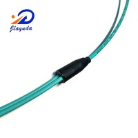 Jumper Konversi Serat Optik Carrier Grade 16 Fiber MPO ke 2x MPO 8 Fiber OM3 50/125um 10G 40G High Bandwidth Optical Splitter untuk 400G