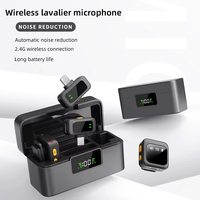 SX36 Magnetisches Kabelloses Lavaliermikrofon für Live-Streaming Tonaufnahme Stereo Geräuschunterdrückung mit Tragbarem Mikrofon
