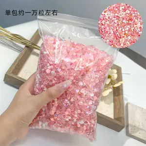 10000Pcs Camellia Flower Nail Charms Trong Số Lượng Lớn Bán Buôn Trái Tim Gấu Năm Cánh Hoa Hỗn Hợp Trang Trí 3D Móng Tay Nghệ Thuật Charms