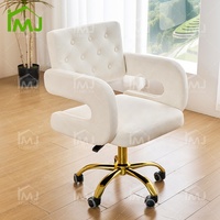 Chaise de technicien de manucure pour salon de beauté, chaise d'attente, tabouret, chaise de manucure