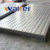 Plateforme de soudage 3D sur mesure de grande taille, table de soudage modulaire à haute capacité de charge pour la construction et le soudage de l'acier