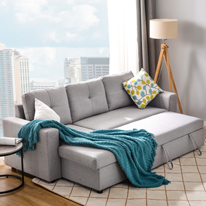 Với lưu trữ đồ nội thất phòng khách <span class=keywords><strong>sofa</strong></span> kiêm giường <span class=keywords><strong>sofa</strong></span> chuyển đổi giường góc <span class=keywords><strong>Sofa</strong></span> giường - Product Image 4