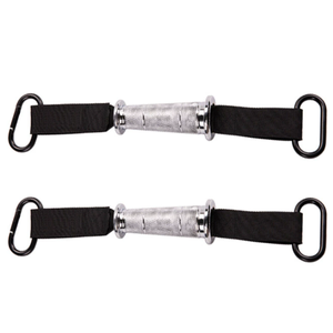 <strong>Flying</strong> Bird Clip for Fitness Aluminum Alloy Cone Rope Grip Chest Handle for Biceps Curl Triceps Downward <strong>Press</strong> Metallic - Product Image 2