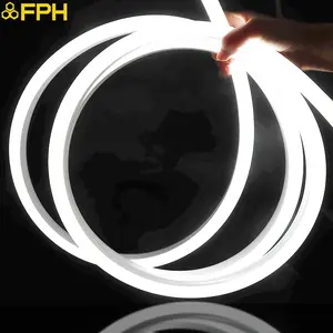 Waterproof 360 Degree Silicon Flexible Rope Led Neon Lights Full Color Neon Strip