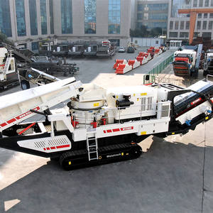 פחם נייד חרוט בטון דיזל השפעה ריסוק צמח מסוע פטיש כרייה סלע בלסת אבן סלק לסת - Product Image 2