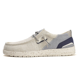 Vendita calda di moda all'ingrosso ultima tela di mucca <span class=keywords><strong>camoscio</strong></span> sportivo maglia Casual barca pigro mocassino pigro da uomo scarpe mocassino da <span class=keywords><strong>donna</strong></span> - Product Image 6