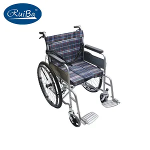 Sedia a rotelle manuale per sedia a rotelle per attrezzature mediche professionali a buon mercato all'ingrosso della fabbrica