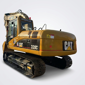 Excavatrice CAT 320 d'occasion, fabriquée au Japon, grande excavatrice de 20 tonnes, modèles 320D et 320CL, adaptée aux travaux en carrière. - Product Image 1