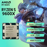 Nouveau processeur AM-D Ryzen 5 9600X 5,4 GHz 6 cœurs 12 threads 38 Mo de cache de jeu 4 nm TDP 65 W Socket AM5 CPU de jeu Zen 5