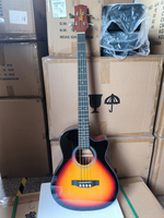 Guitare basse acoustique en bois de haute qualité, 4 cordes, 43 pouces, vente en gros d'usine